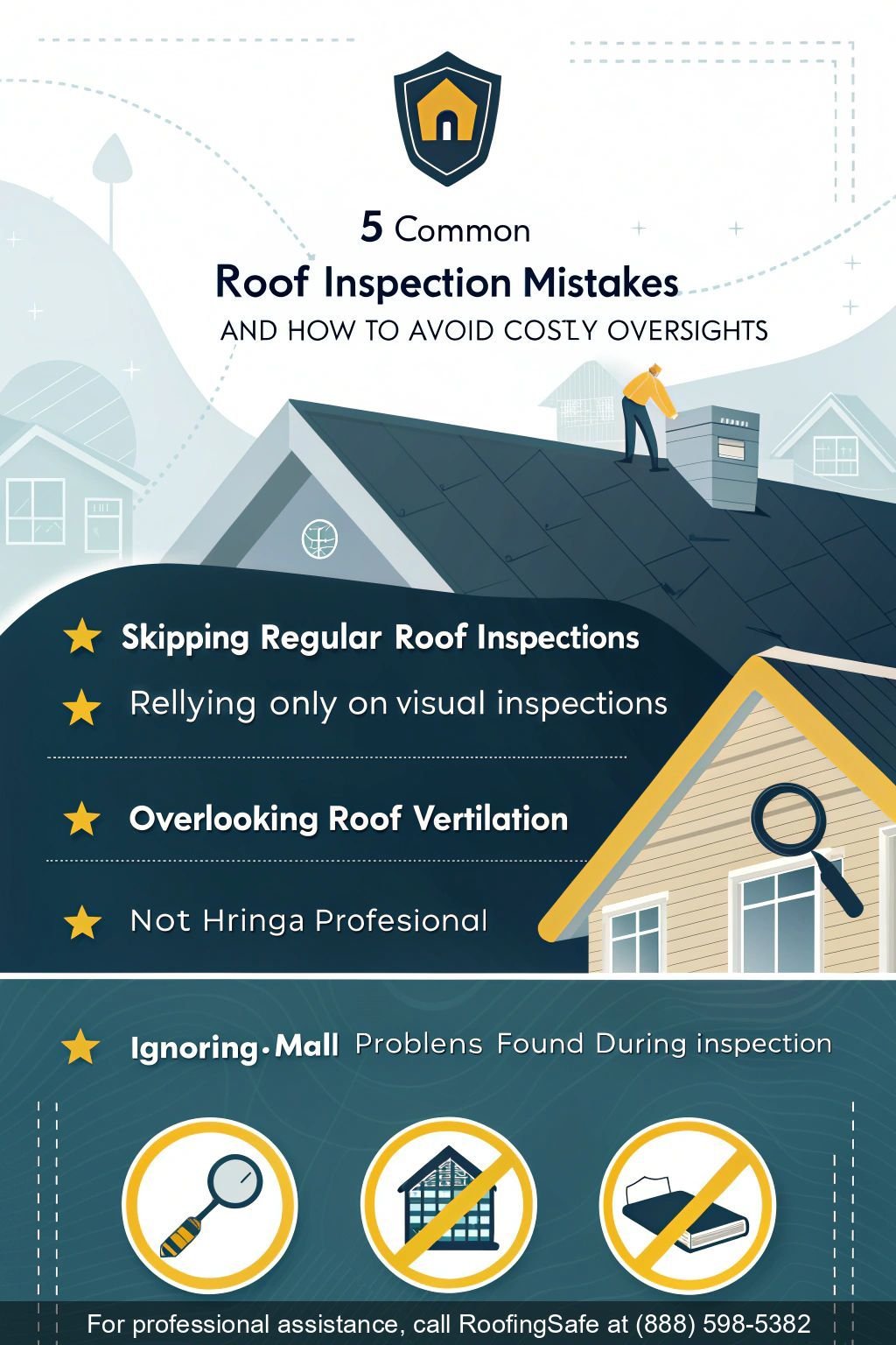 5 Common Roof Inspection Mistakes and How to Avoid Costly Oversights
